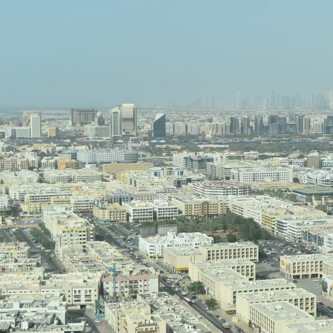 The Dubai Frame - Views to Old Dubai