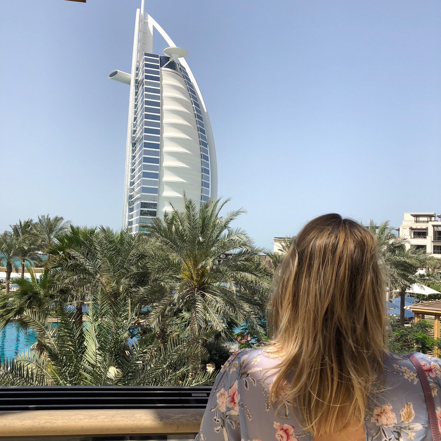 Flamingo Room by Tashas - Jumeriah Al Naseem - Views to Burj Al Arab