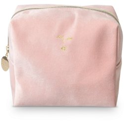 Oliver Bonas Velvet Cosmetic Bag Pink.jpg