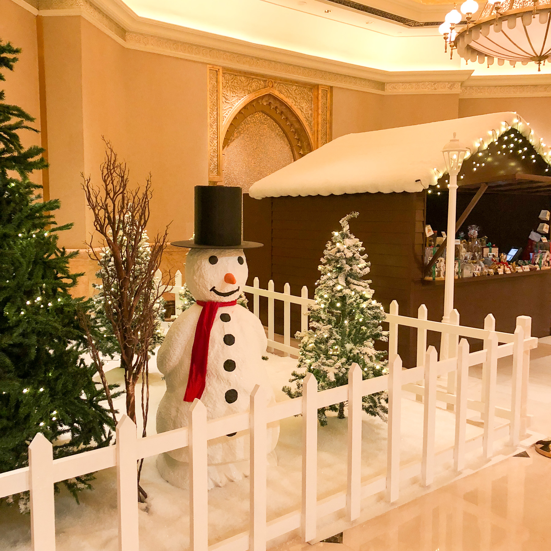 Christmas in the UAE - Emirates Palace Snowman.jpg