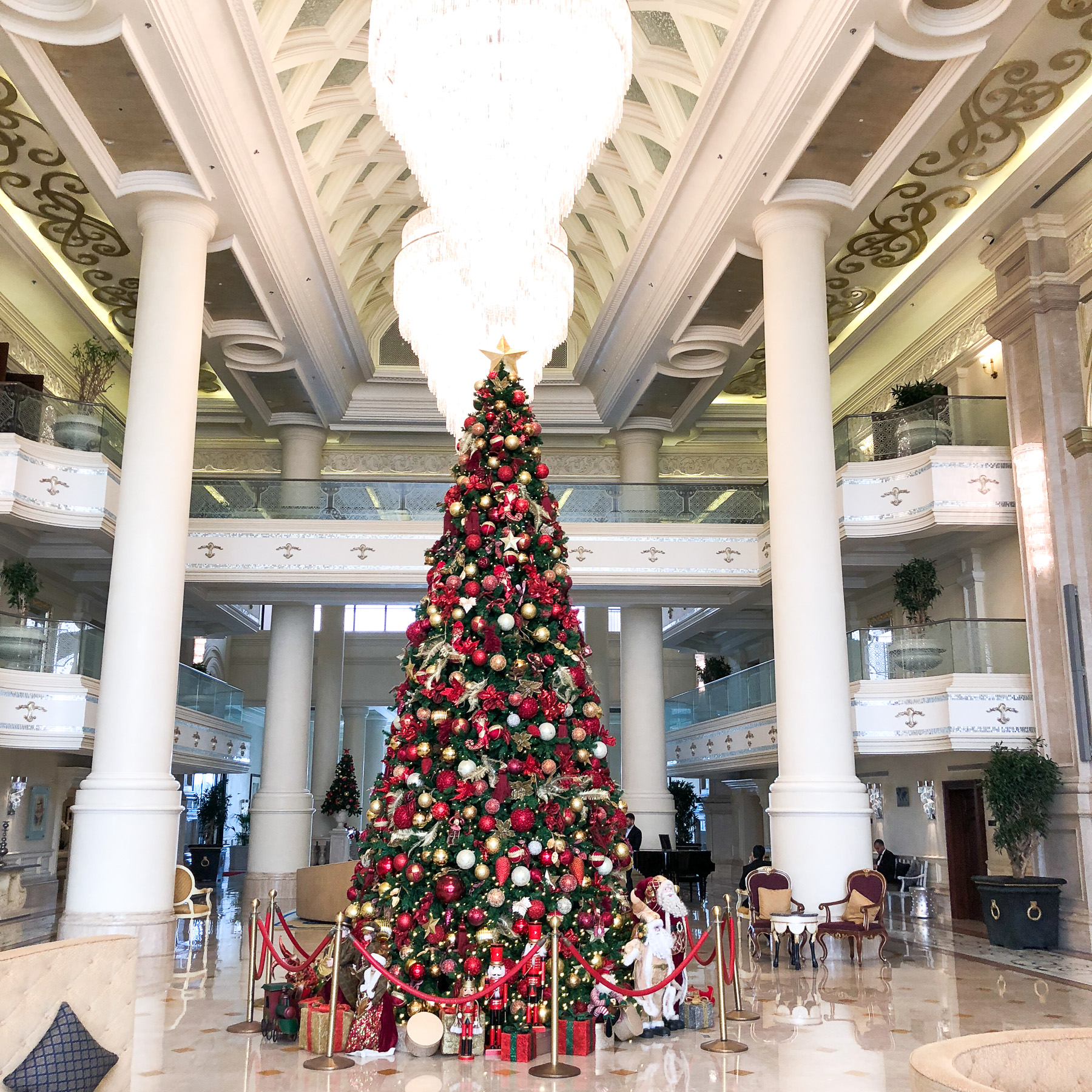 Christmas in the UAE - The Ritz Carlton Christmas Tree.jpg