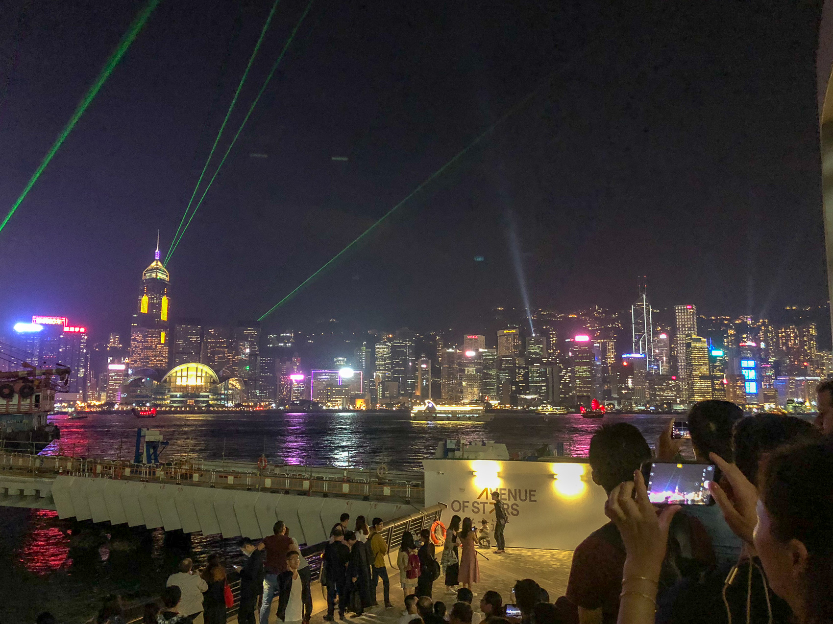 Hong Kong Victoria Harbour Light Show