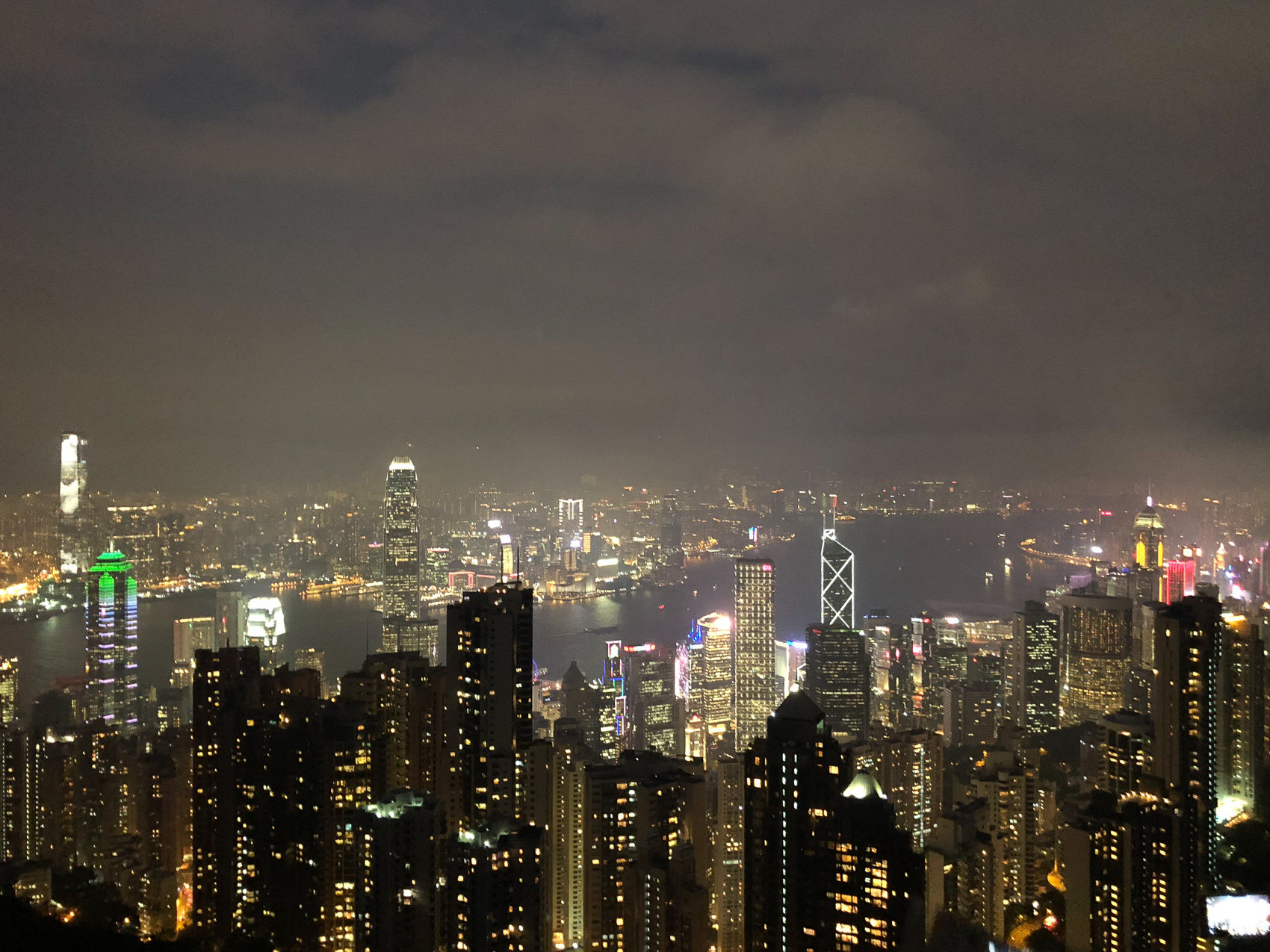 Hong Kong - Victoria Peak Night