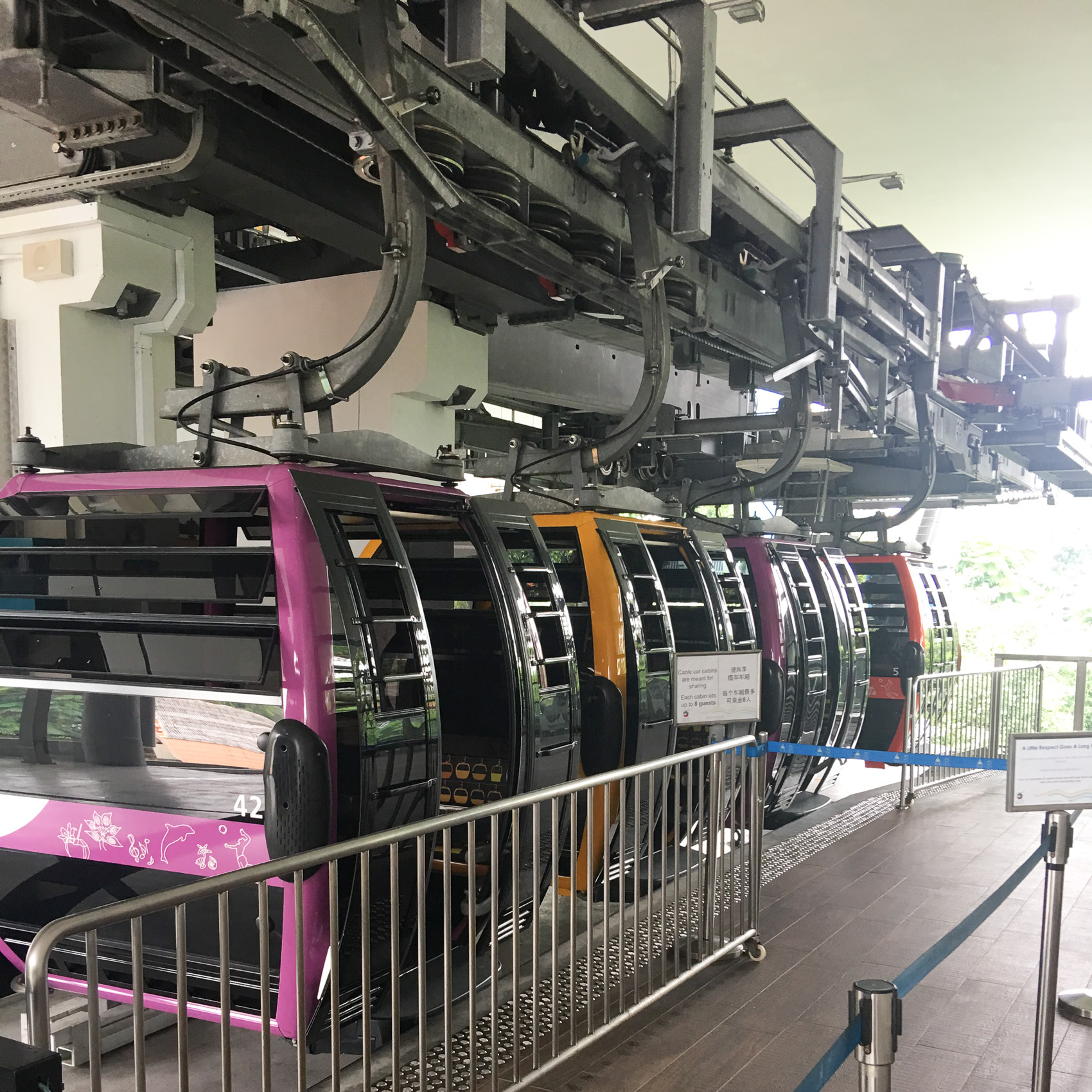 Singapore Cable car Sentosa