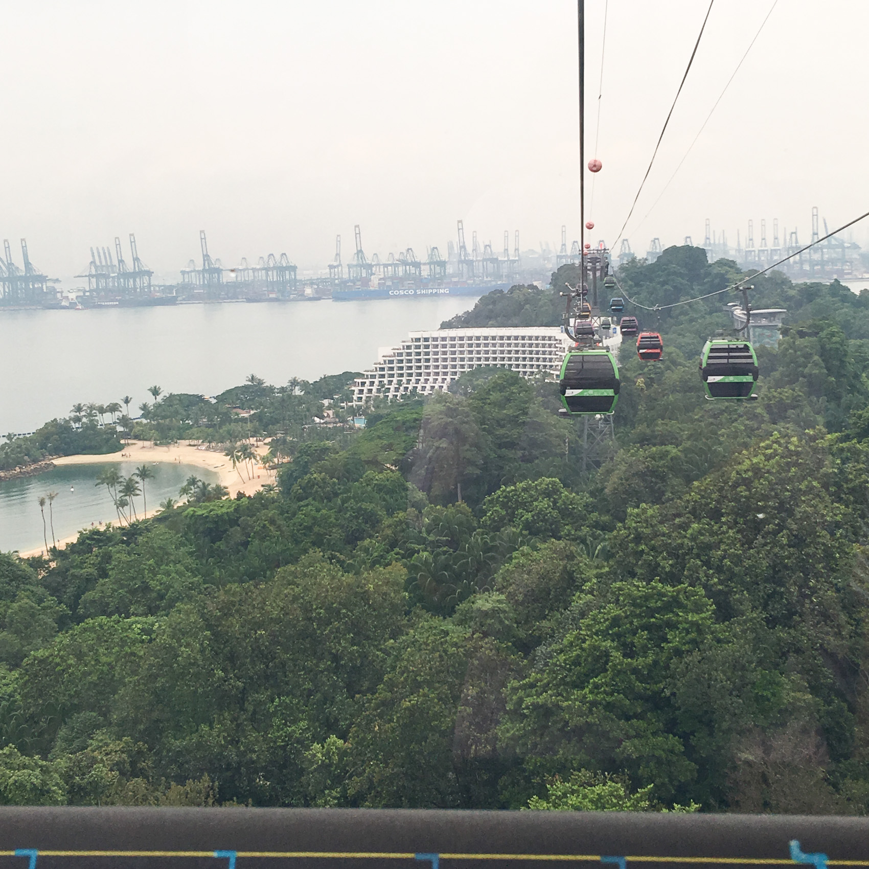 Singapore Cable car Sentosa